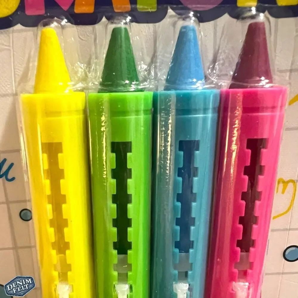 Big Time Kid Bath Tub Crayons Non Toxic Magic Crayons| Set of 3 Packs/12 Crayons